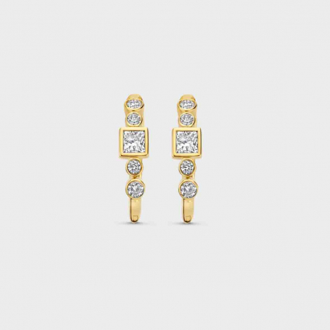 Boucles d'oreilles Diamants Mosaik Collection - Mérité