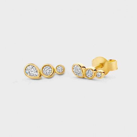 Boucles d'oreilles Diamants Mosaik Collection - Mérité