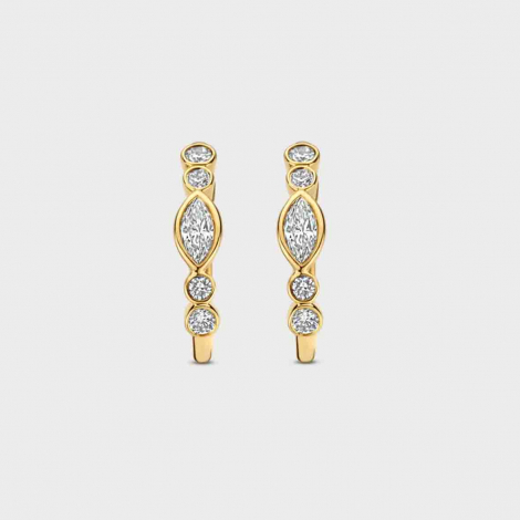 Boucles d'oreilles Diamants Mosaik Collection - Mérité