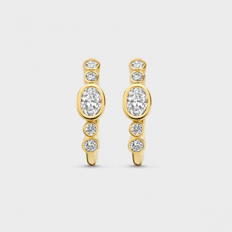 Boucles d'oreilles Diamants Mosaik Collection - Mérité