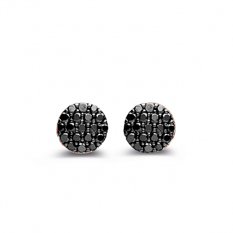 Boucles d'oreilles diamants Noirs One More - Eolo 93G206A2
