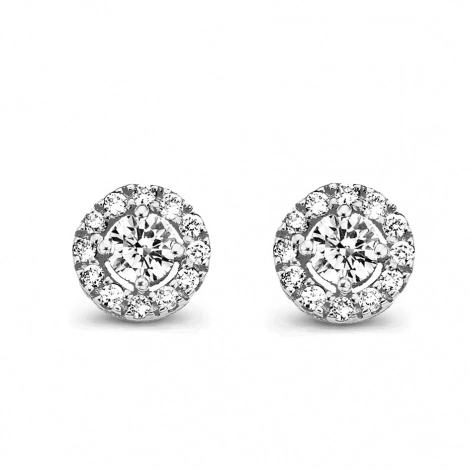 Boucles d'oreilles diamants One More