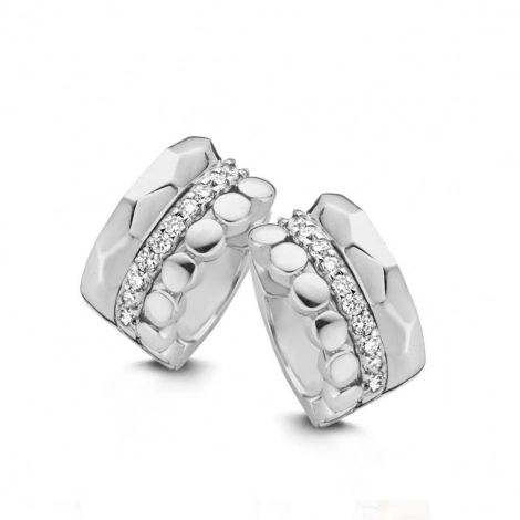 Boucles d'oreilles diamants One More