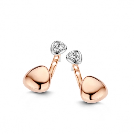 Boucles d'oreilles diamants One More