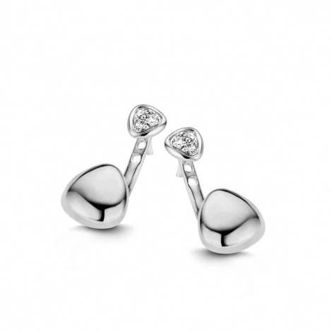 Boucles d'oreilles diamants One More