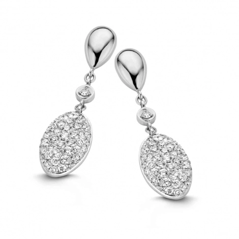 Boucles d'oreilles diamants One More