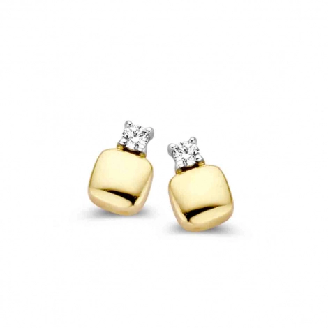 Boucles d'oreilles diamants One More
