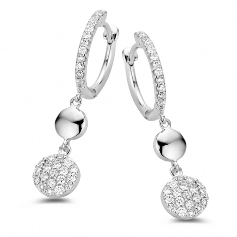 Boucles d'oreilles diamants One More