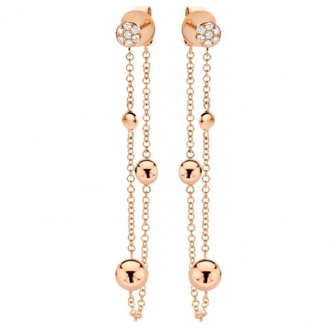 Boucles d'oreilles diamants One More