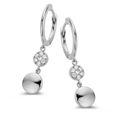 Boucles d'oreilles diamants One More