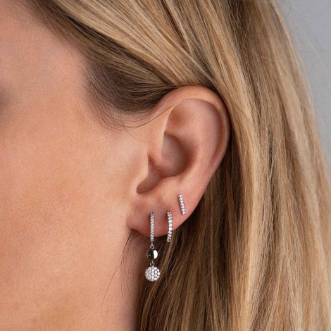 Boucles d'oreilles diamants One More