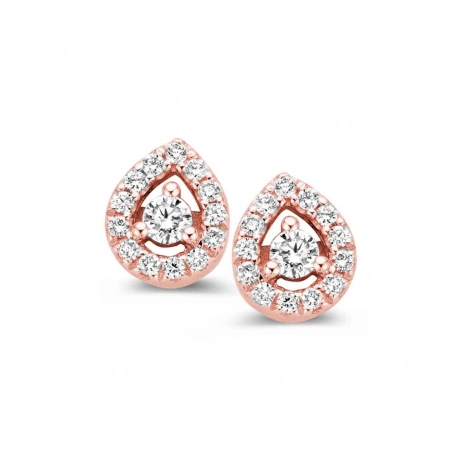 Boucles d'oreilles diamants One More