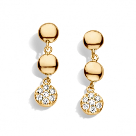 Boucles d'oreilles diamants One More