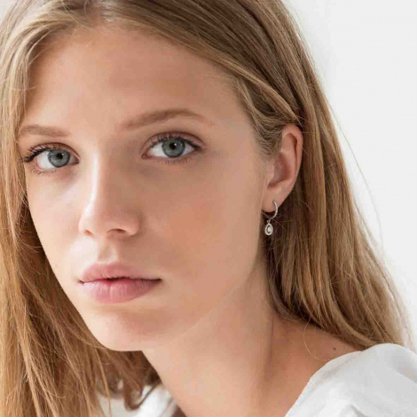 Boucles d'oreilles diamants One More