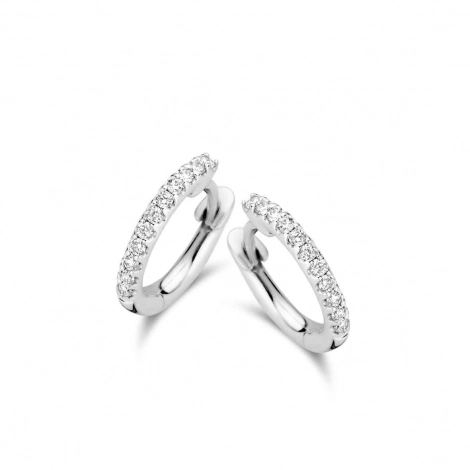 Boucles d'oreilles diamants One More