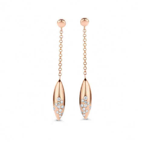 Boucles d'oreilles diamants One More
