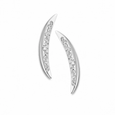 Boucles d'oreilles diamants One More