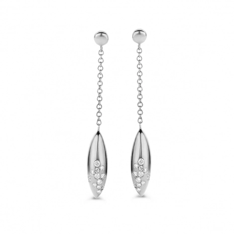Boucles d'oreilles diamants One More