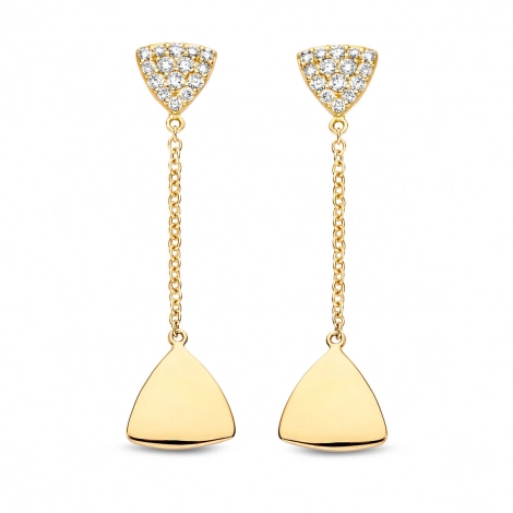 Boucles d'oreilles diamants One More