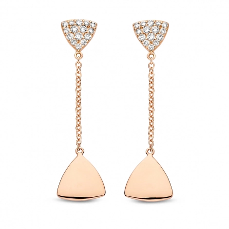 Boucles d'oreilles diamants One More