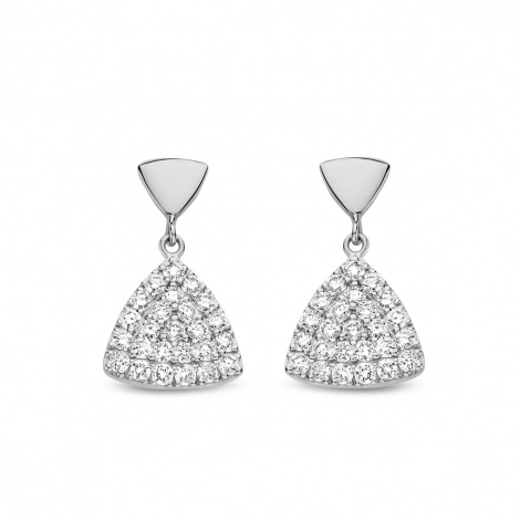 Boucles d'oreilles diamants One More