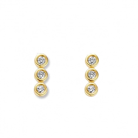 Boucles d'oreilles diamants One More