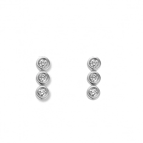 Boucles d'oreilles diamants One More