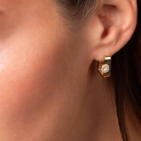 Boucles d'oreilles diamants One More