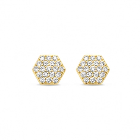 Boucles d'oreilles diamants One More