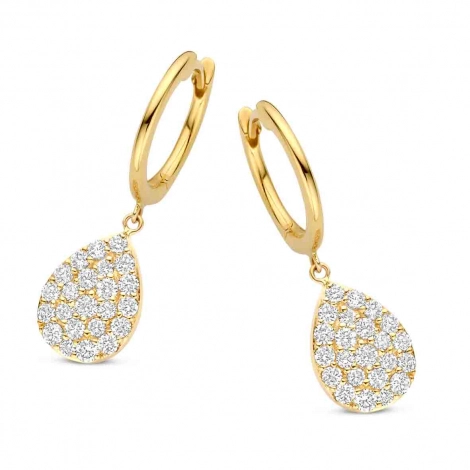 Boucles d'oreilles diamants One More 