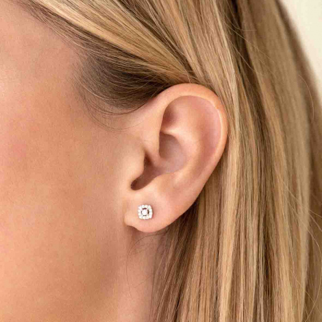 Boucles d'oreilles diamants One More
