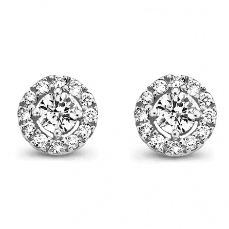 Boucles d'oreilles diamants One More