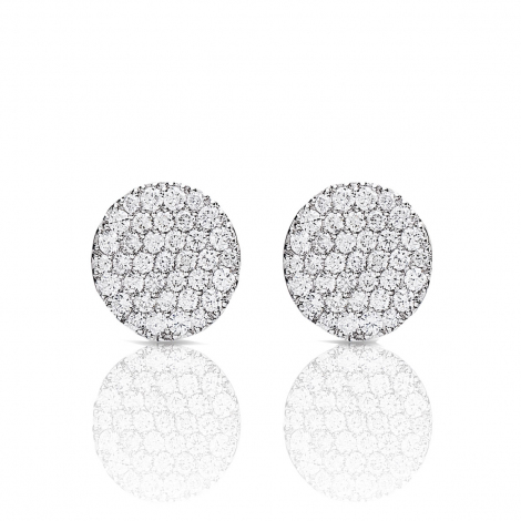 Boucles d'oreilles diamants One More