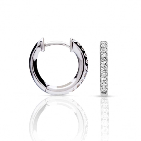 Boucles d'oreilles diamants One More