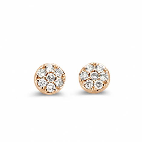 Boucles d'oreilles diamants One More