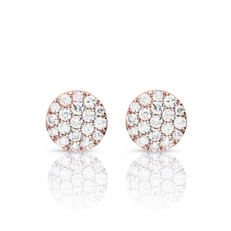 Boucles d'oreilles diamants One More
