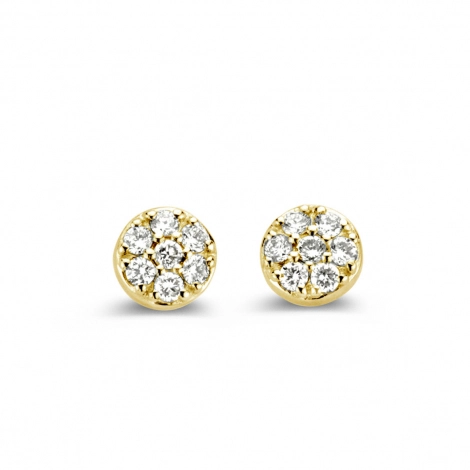 Boucles d'oreilles diamants One More
