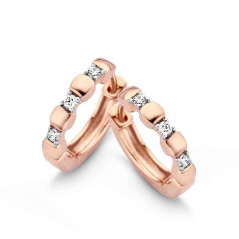Boucles d'oreilles diamants One More - Ischia 059332A
