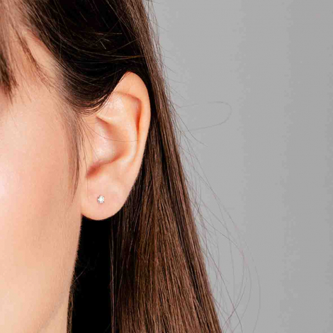 Boucles d'oreilles Diamants serite 4 griffes