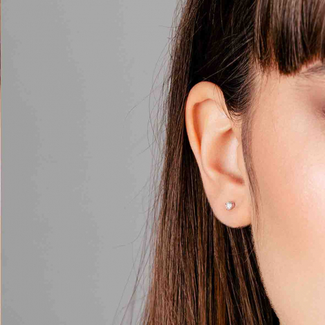 Boucles d'oreilles Diamants serite 4 griffes