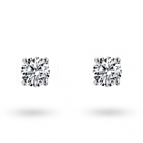 Boucles d'oreilles Diamants serite 4 griffes systme Alpa