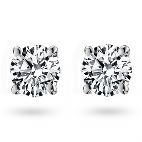 Boucles d'oreilles Diamants serite 4 griffes systme Alpa