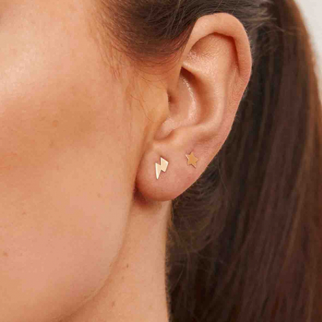 Boucles d'oreilles Eclair