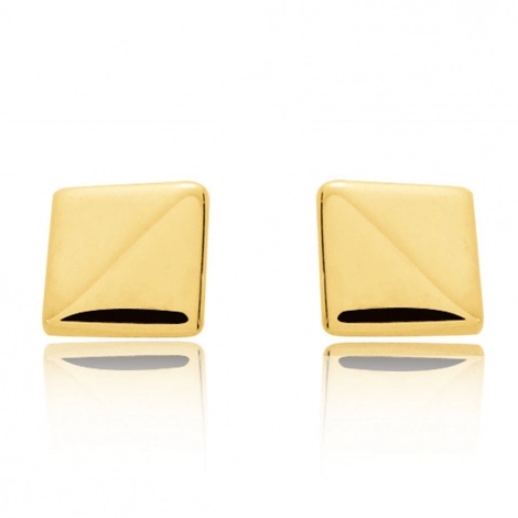Boucles d'oreilles en or jaune 1.30 gr