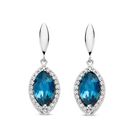 Boucles d'oreilles Etna - Topaze London Blue - One More