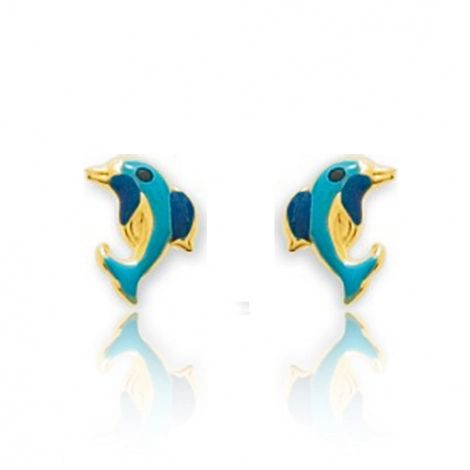 Boucles d'oreilles or