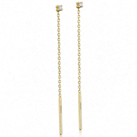 Boucles d'oreilles Or et Diamants pendantes � combiner