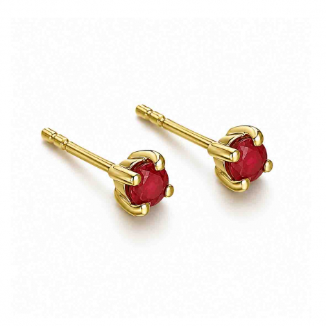 Boucles d'oreilles Or et Rubis  � combiner