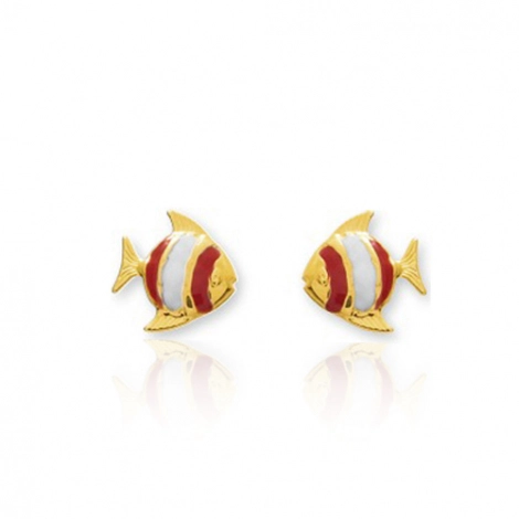 Boucles d'oreilles or