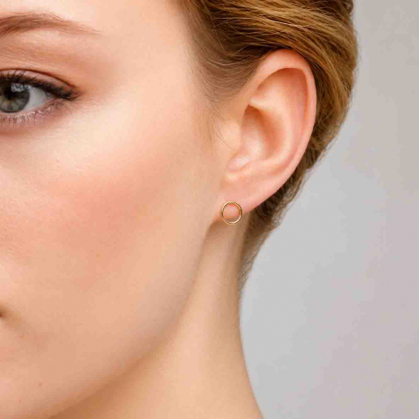 Boucles d'oreilles Or - Ronde
